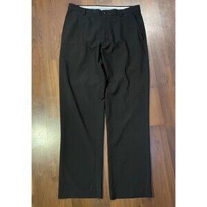 FootJoy FJ Black Flat Front Chino Stretch Performance Golf Pants Men 34x34